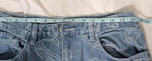 THISISNEVERTHAT Men's Paisley Printed Denim Jeans Size Medium - Picture 8 of 12
