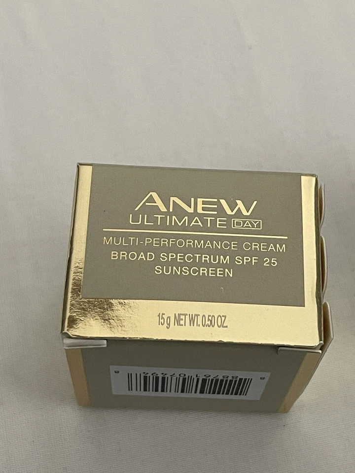 Avon Anew Ultimate Multi-Performance Cream SPF 25 .50oz New 1123 - Image 2 of 3