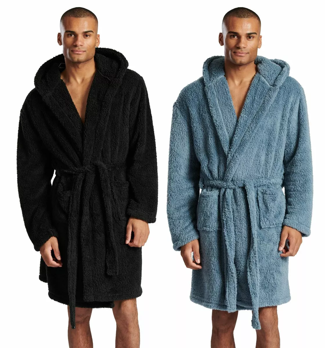 Long Men's luxury Silk Robes Mens Silk Dressing Gowns