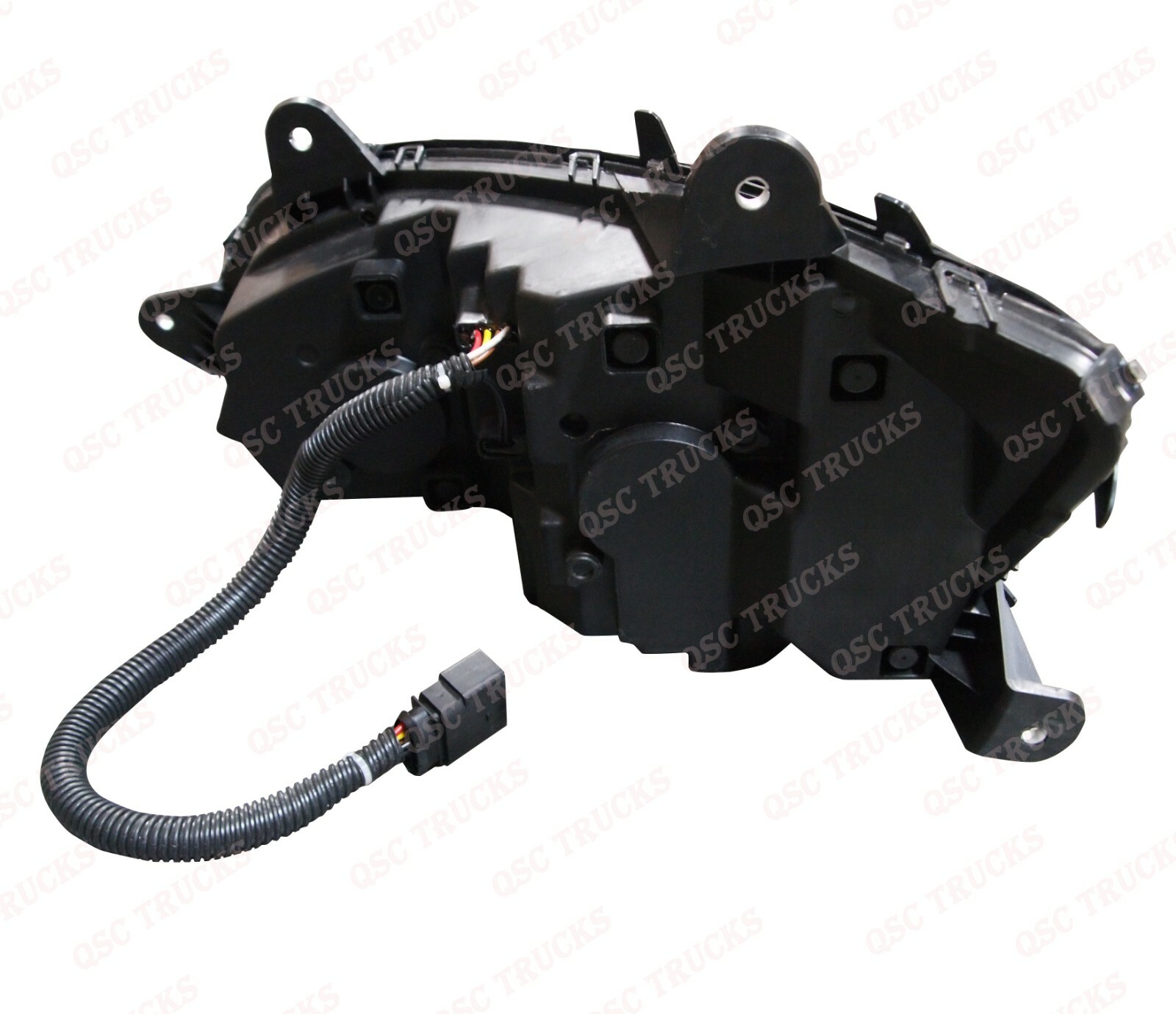 QSC Full LED Performance Headlight Assembly Fog Lights Set for Kenworth T660