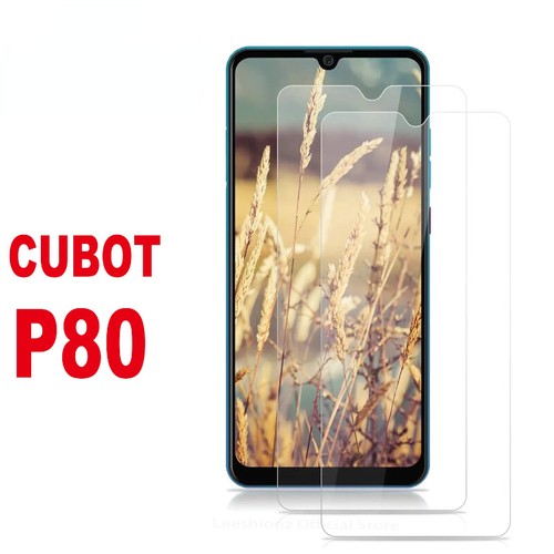2PCS Tempered Glass Film Cover Guard Screen Protectors For Cubot P80 CUBOT P80 - 第 1/8 張圖片