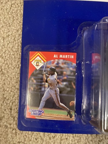 Al Martin 1995 alineación inicial MLB béisbol Pittsburgh Pirates nuevo en caja sellado con tarjeta - Imagen 2 de 4