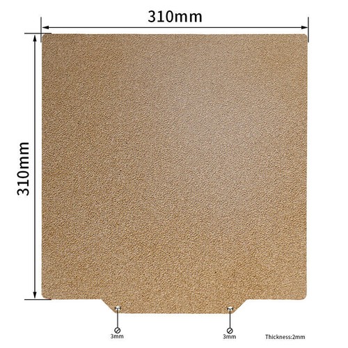 Spring Steel Sheet PEI Flex Magnetic Sticker Platform For Ender 3 5 3S 3X CR10 - Afbeelding 16 van 17