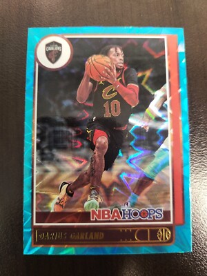2021-22 Donruss Darius Garland AQUA Explosion FOIL card #95