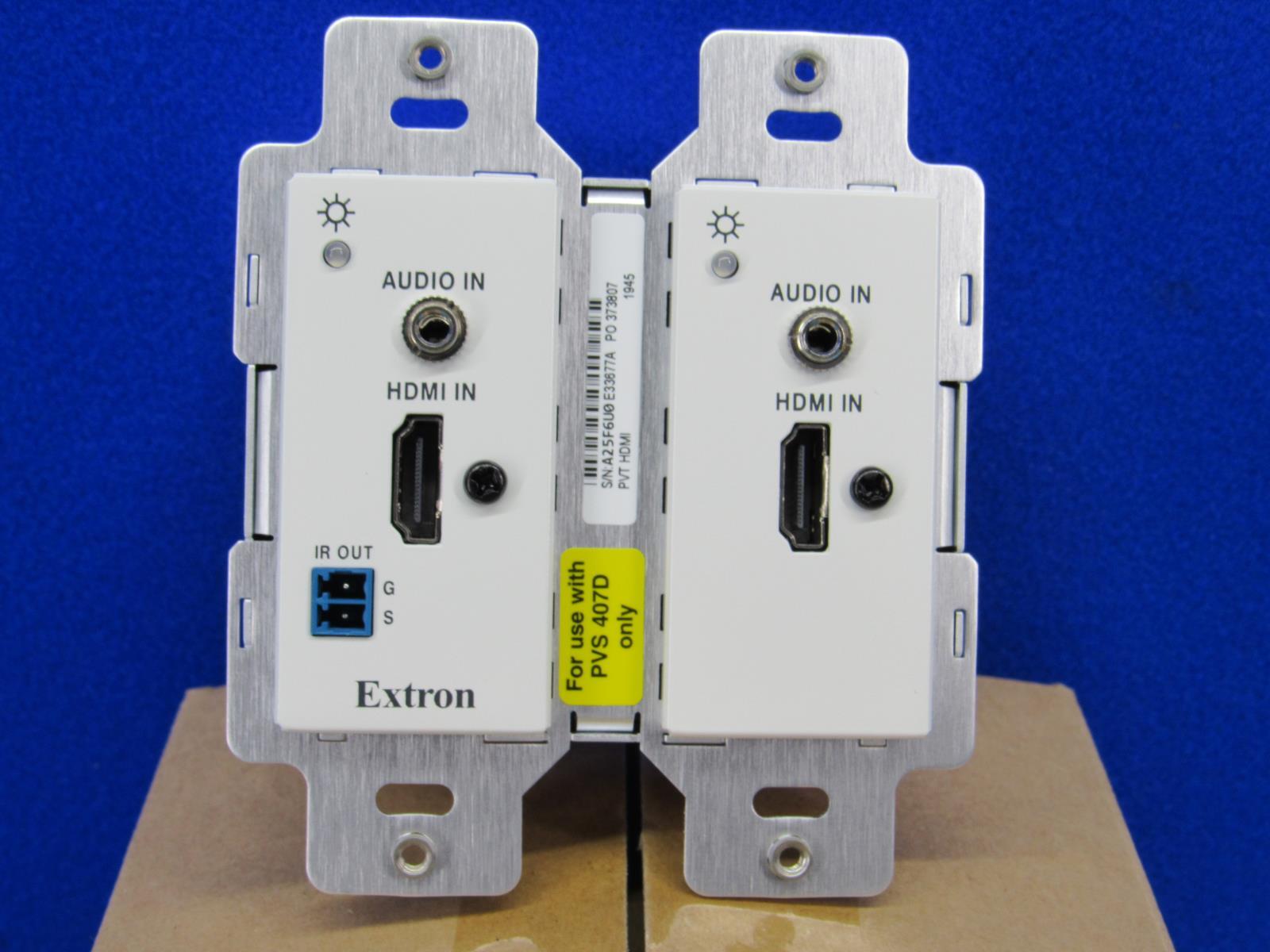 New Extron PVT HDMI 60127013 PoleVault Digital Input, Dual HDMI Wall