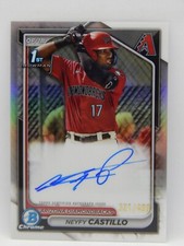2024 Bowman Chrome Baseball 1st Auto On Card Arizona Diamondbacks NEYFY CASTILLO
