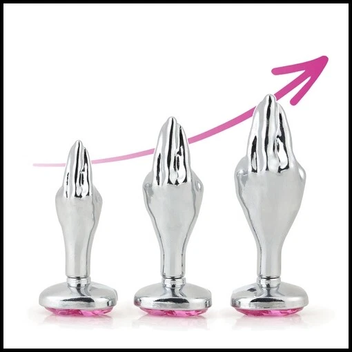 Bijou intime sextoys plug anal rosebud 3D fist - Photo 4/4