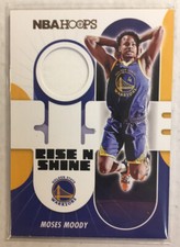 2021-22 NBA Hoops Moses Moody Rise N Shine Patch