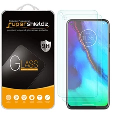 [2-Pack] Supershieldz Tempered Glass Screen Protector for Motorola Moto G Pro