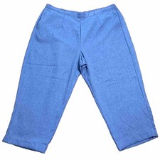 Alfred Dunner Latte Pants Elastic Waist Women's Size 22W Proportioned Short NWT