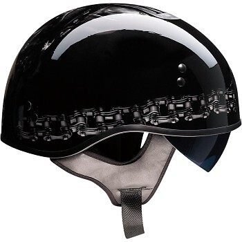 Z1R Vagrant Half Helmet w/ Sun Visor for Motorcycle Street Riding DOT Approved - Picture 7 of 24