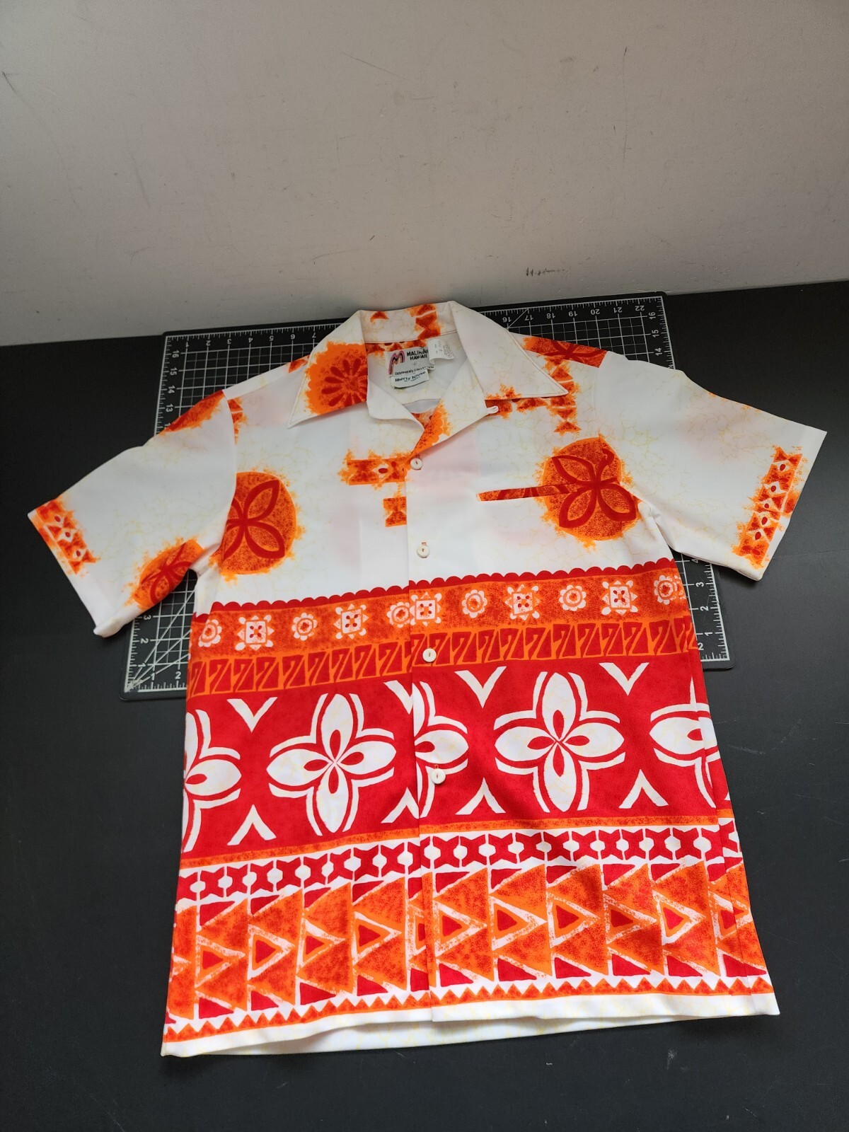 MALIHINI HAWAII ヴィンテージワンピース　FOR LIBERTY 1970s Malihini Hawaii for Liberty House Hawaiian shirt