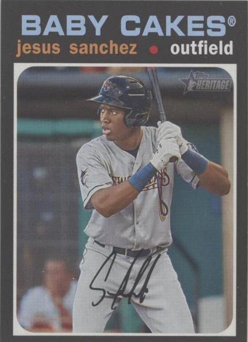 2020 Topps Heritage Minor League Edition - Jesus Sanchez #51 - 1 of 1