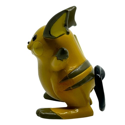 Pokemon Raichu 1.5” Figure w/ Battle Disc Vintage Nintendo Tomy 1998 - Picture 3 of 7