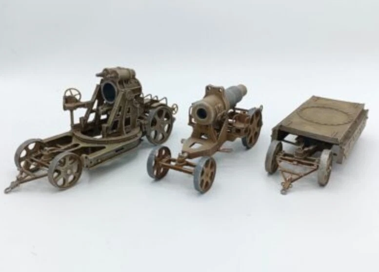 Treno stradale DAIMLER, modello in resina. Scala 1/35 – N° rif. 35078:  – WIP3D - Immagine 2 di 2