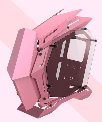 Mech Warrior Computer Game Chassis ATX ARGB Aluminum-Magnesium Alloy Case Black - Picture 40 of 48