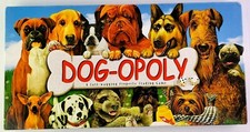 DOG-OPOLY Board Game Tail Wagging Property Trading Monopoly-Style Game Complete