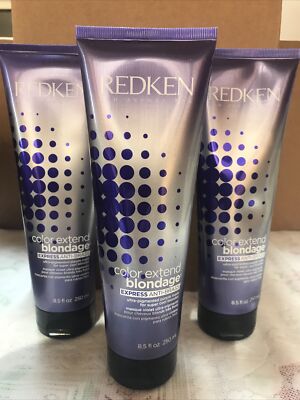 Redken Color Extend Blondage Anti-Brass Mask 8.5 oz (Set of 3)
