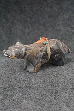 Wolf Zuni Fetish Carving - Kevin Quam