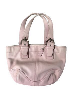 Beautiful Coach 9544 Soho Pink Leather Tote Purse vintage 2005 | eBay