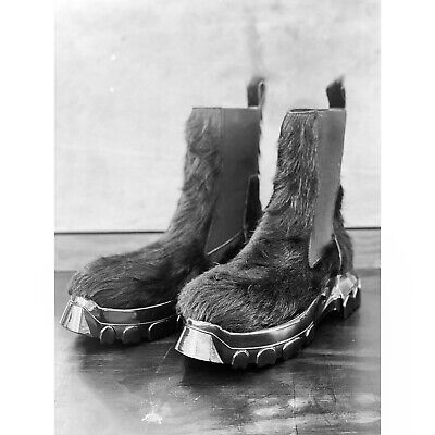 BNIB* RICK OWENS RARE FW21 CALF HAIR FUR BEATLE BOZO TRACTOR BNIB* RICK OWENS RARE FW21 CALF HAIR FUR BEATLE BOZO TRACTOR