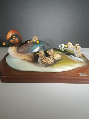 Bossons Fraser Art ''First Outing'' Goldeneye Ducks 1980 Signed And Numbered...