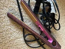 CHI 176041 1 inch Ceramic Hair Iron Straightener - Glitter Pink Limited Edition