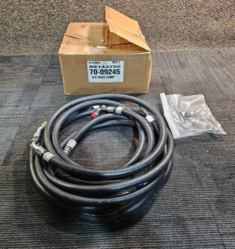 (Qty 3) Manitowoc AC Hydraulic Hose Assembly 13mm 1/2" 10, 20-03883 20-03877