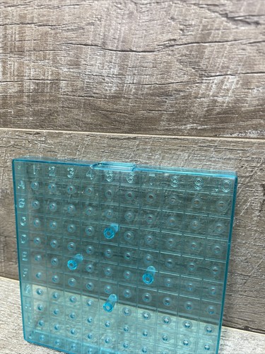 Vintage Battleship Game Replacement Piece Part Blue Marking Boards Set Of 4 - Picture 5 of 10