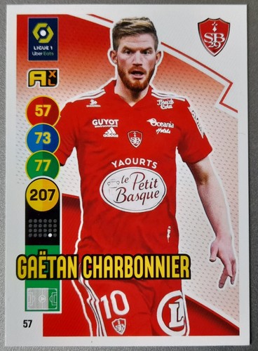 Gaetan Charbonnier #57- Panini Football Adrenalyn XL Ligue 1 2021 2022  - Afbeelding 1 van 2