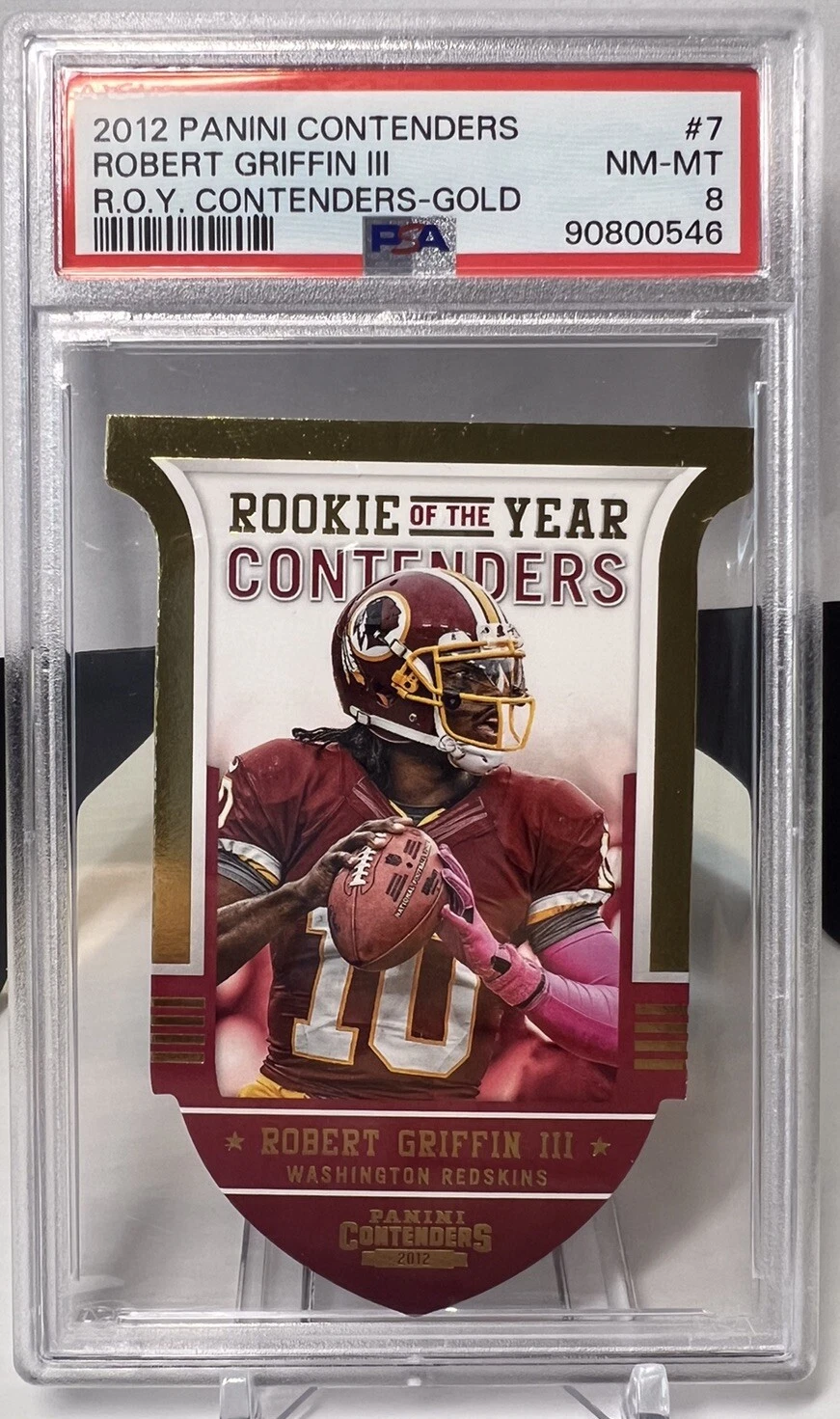 Robert Griffin III Panini Contenders Rookie of the Year Contenders #7 Base