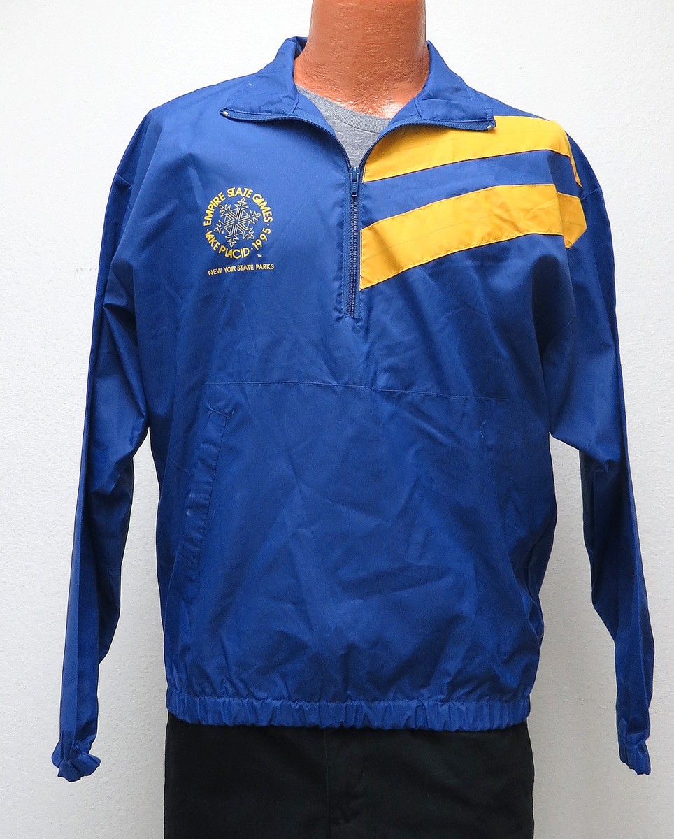 Vintage 1995 EMPIRE STATE GAMES Lake Placid NY Windbreaker M