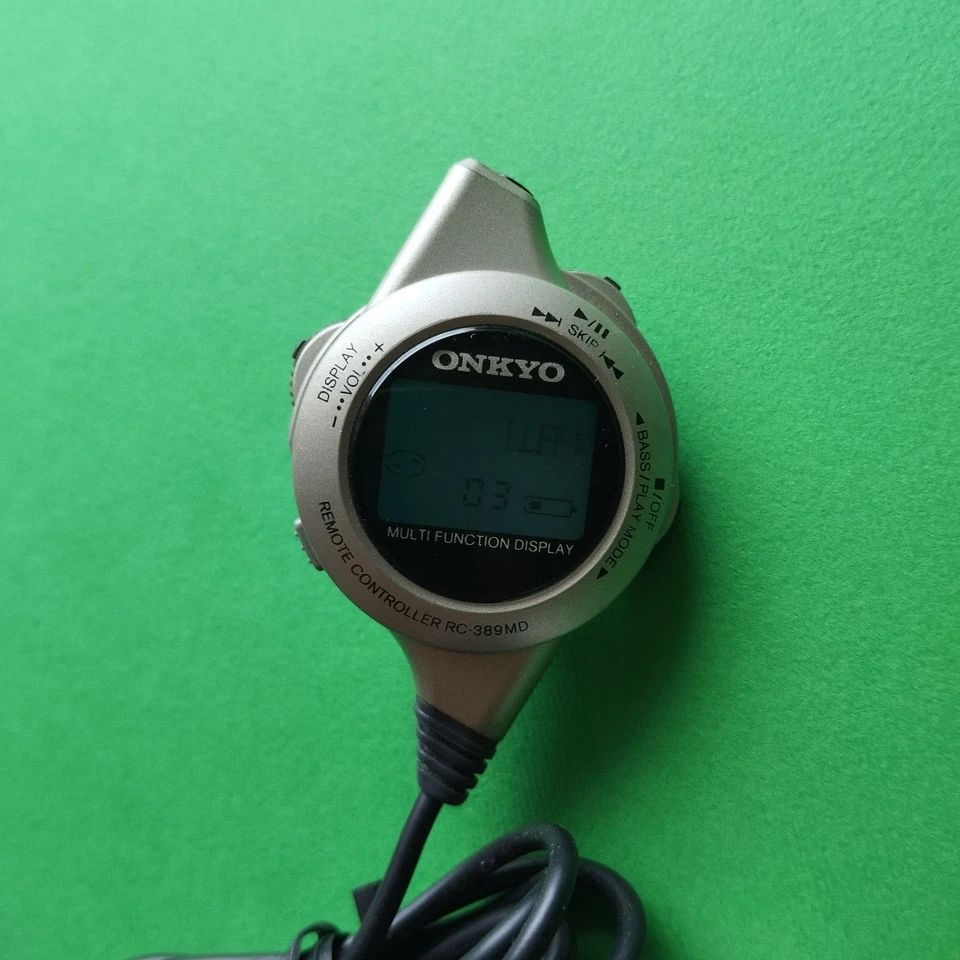 Reproductor de minidisco Onkyo MD-P30 - Totalmente funcional - Reproductor + Control remoto + Batería Foto 3 de 4