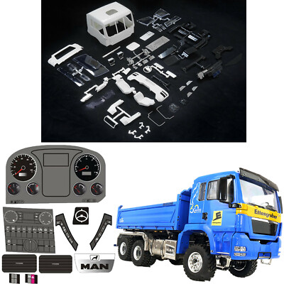 Für1/14 Truck MAN TGS LESU Cab Engineering Truck Modell Auto Rohbau Modifikation