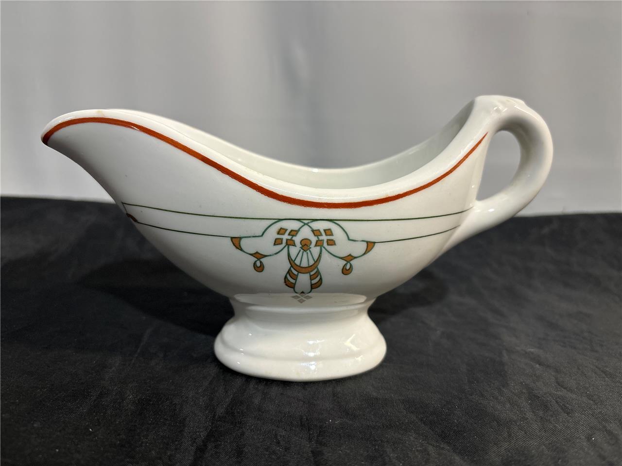 Buffalo China Gravy Boat Katy Ornaments Design MKT Railroad Albert Pick eBay