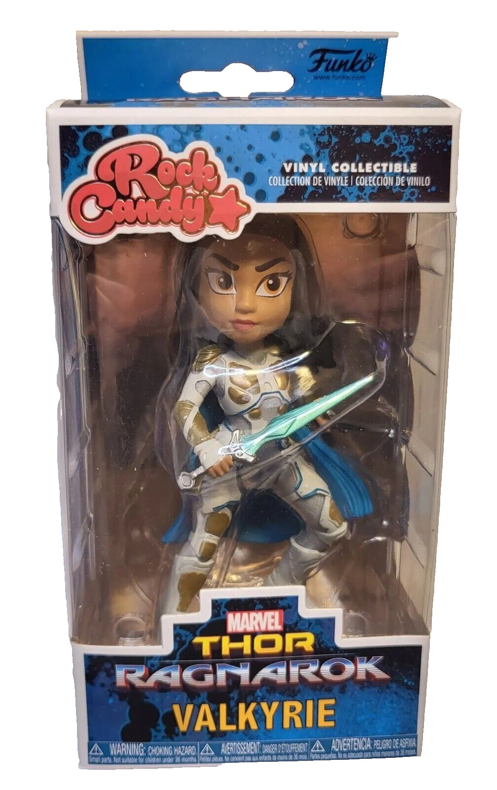 New Funko Marvel Thor Ragnarok Rock Candy Valkyrie Vinyl Collectible 5"" Figure