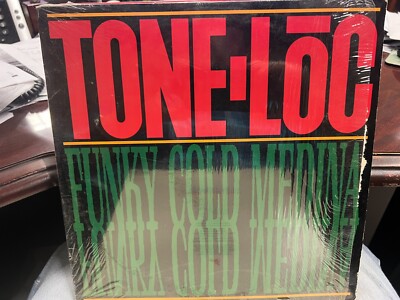 TONE LOC Funky Cold Medina 12'' 1989 DELICIOUS DV1004 HIP HOP SHRINK