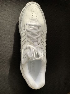 asics leather womens shoes