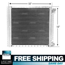 CLIMAPARTS CNFP1818 A/C Universal Condenser Parallel Flow 18 x 18 O-ring #6 #8