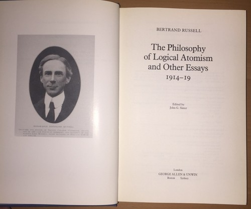 Bertrand Russell Collected Papers 8 Philosophy Logical Atomism 1914 Wittgenstein - Bild 3 von 6