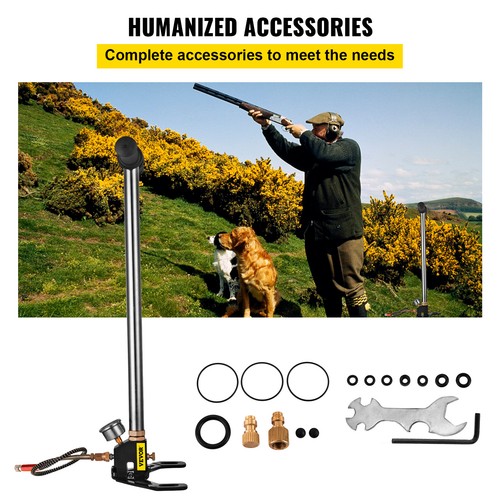 3 Stage PCP Air Gun Rifle Filling Stirrup Pump Hand Pump 4500PSI Gas ...