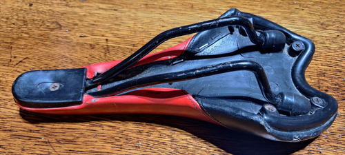 Red Cionlli BMX Bike Seat (Redline, GT, Robinson, Powerlite, S&M, Dyno) - Picture 4 of 6