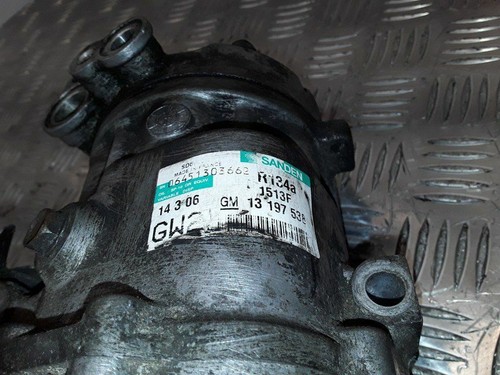 Bomba compresor de aire acondicionado Opel Vectra C 2007 13197538 diésel 88kW VEI983 - Imagen 4 de 10