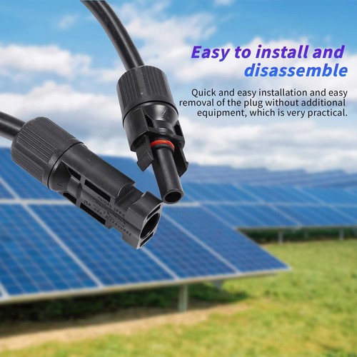 Câble d'Extension de Panneau SolaireCâble d'Extension Solaire 6mm² Fil de Cor... - 第 3/7 張圖片