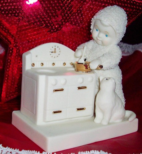Lotto 4 Snowbabies by Department 56 Ceramica Bambini di Neve Collezione - Picture 2 of 11