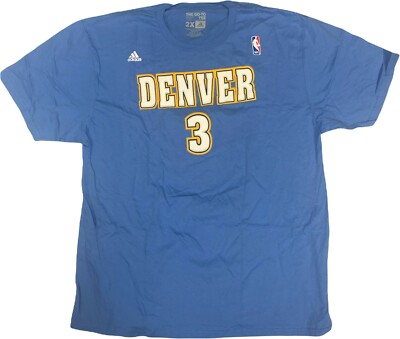 adidas Denver Nuggets #3 Ty Lawson Men's GOTO Short Sleeve T
