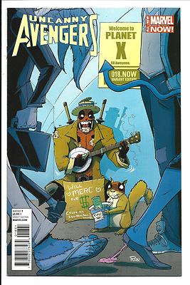 Uncanny Avengers # 18 Gullory Deadpool Variant Cover May 2014 NM New