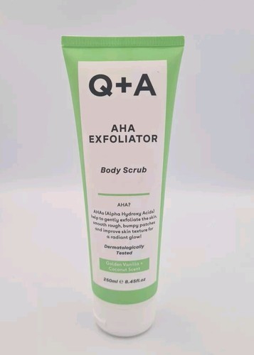 Q+A AHA Exfoliator Body Scrub Rejuvenating Care Plus Renewing Cucumber Mask. DUO - Picture 2 of 13