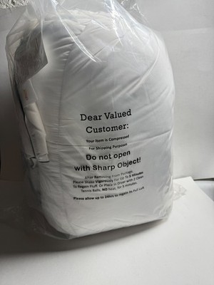 Cheer Collection All Season Down Alternative Comforter, Full/Qeen, White