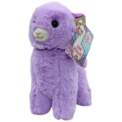 Landahl & Baumann Alpaka, lila Kuscheltier 20cm Neu Lama